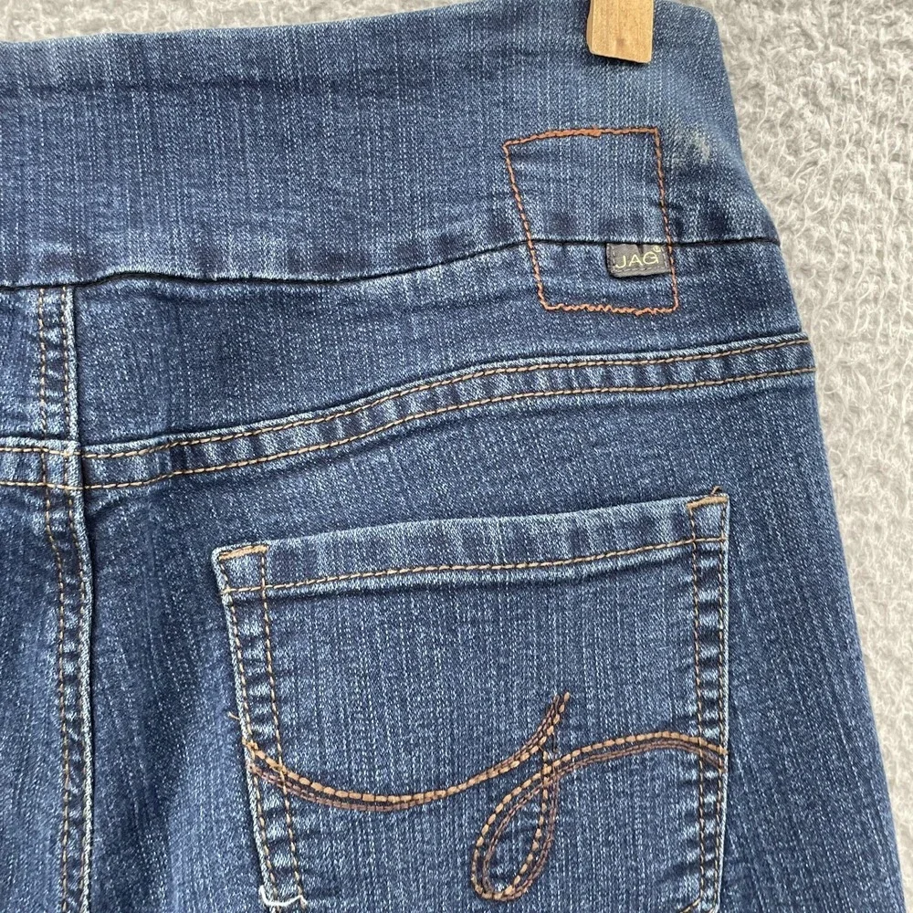 JagJeans High Rise Bootleg Jean Women 31x33* Rodeo Western Cowgirl Spandex Comfy